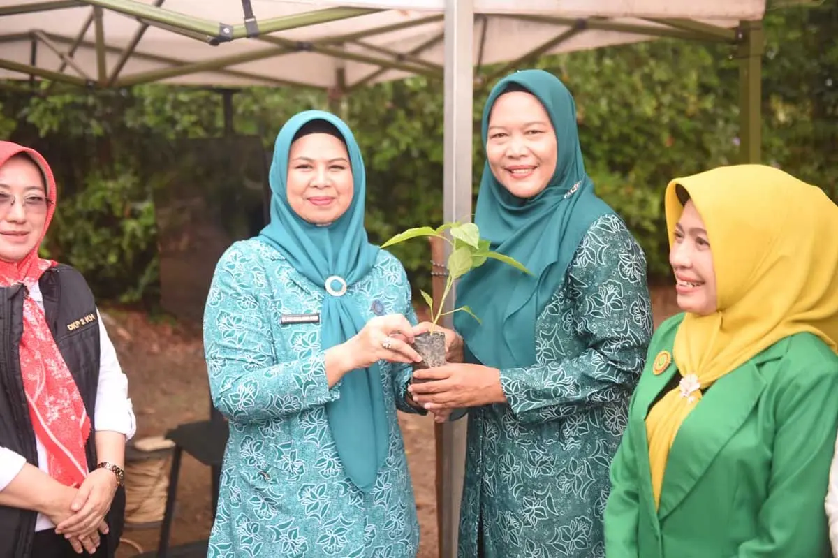 Dorong Ketahanan Pangan, PKK Kepri Bagikan 40 Ribu Bibit Cabai ke Warga