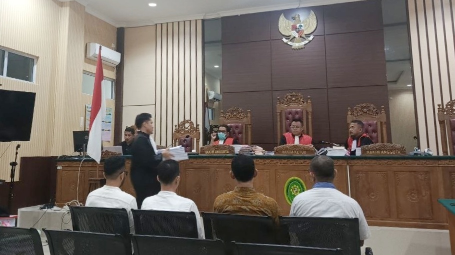 terdakwa korupsi PNBP Bintan
