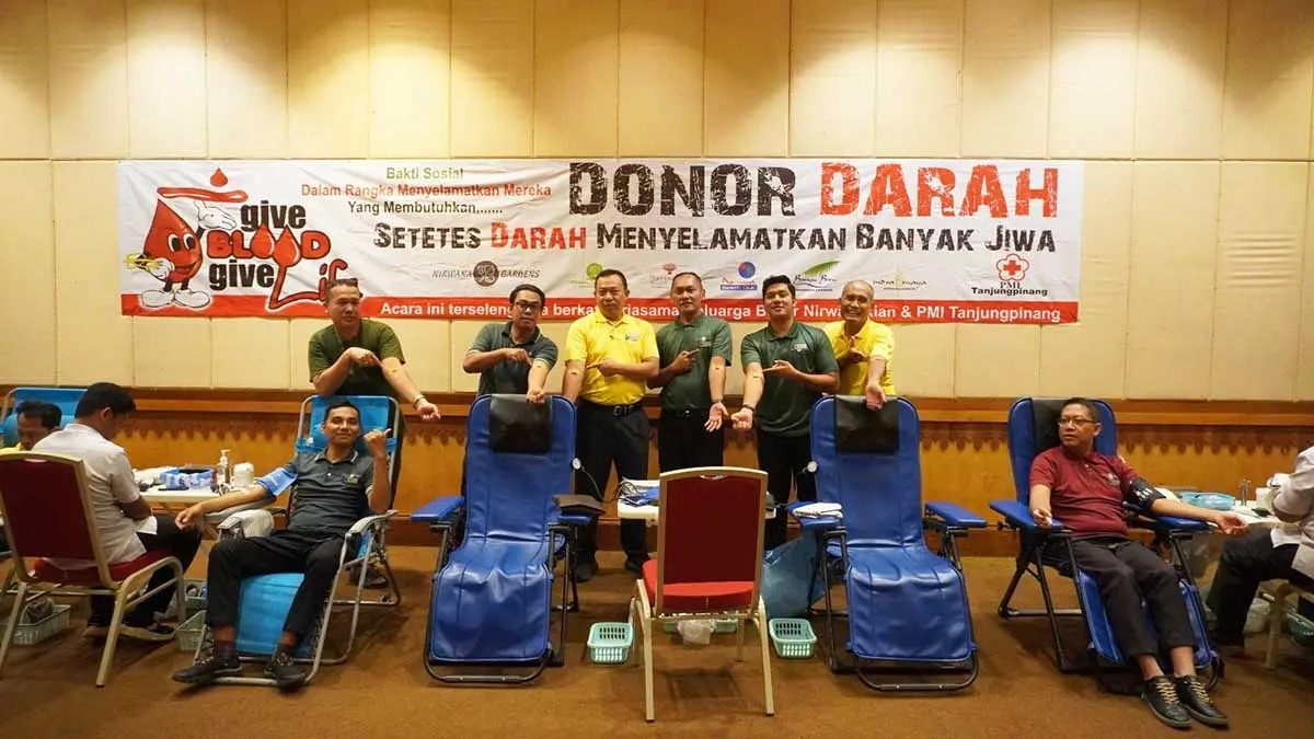 Nirwana Gardens Bintan Gelar Donor Darah, Libatkan Karyawan hingga Komunitas