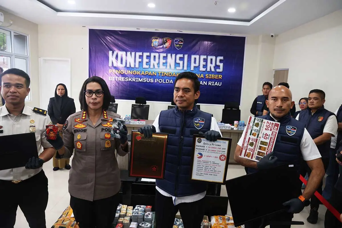 Polda kepri Ungkap Judi Online Berkedok Live Streaming di Batam, Libatkan 24 WNA