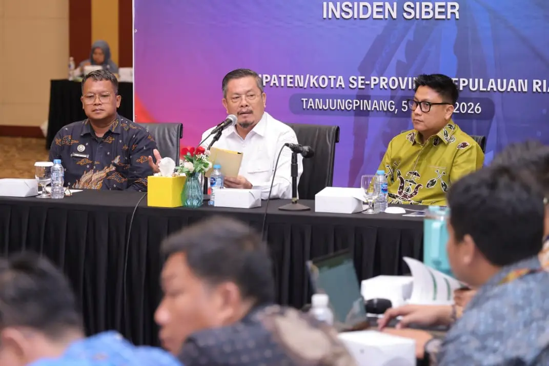 Kepri Perkuat Keamanan Siber, 8 Insiden Ditangani Sepanjang 2026