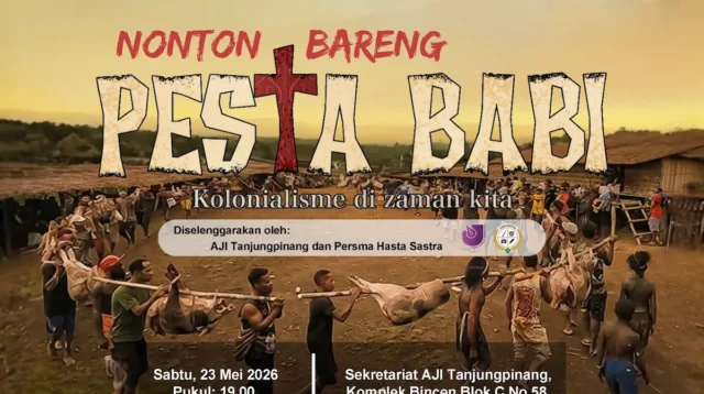 Catat Jadwalnya, AJI Tanjungpinang Adakan Nobar Film Dokumenter Pesta Babi