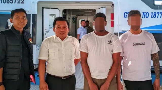 Imigrasi Tanjungpinang Pulangkan Dua WNA Malaysia Eks Terpidana Narkoba